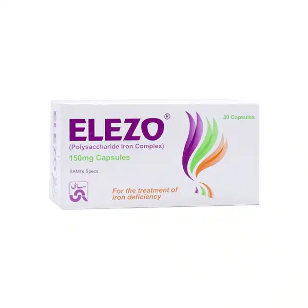 Elezo 150mg Capsules 30s (pack Size 5x6s)